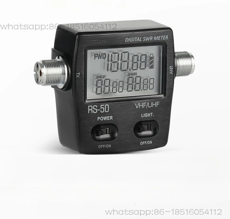 

RS-50 UV Dual Segment Standing Wave Meter Power Meter SWR Meter RS50