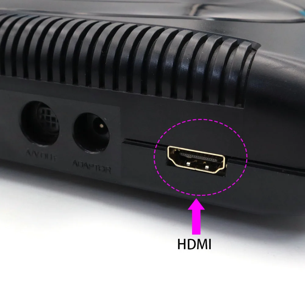 Para SEGA Mega Drive 2 HDMI 1080P salida MOD Kit para consola SEGA MD2 menú incorporado