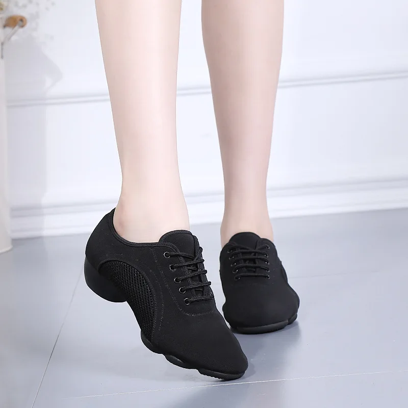 

Ladies Adult Oxford Latin Dance Shoes Soft Teacher Dance Shoes 3cm Heel Sizes 34 to 46