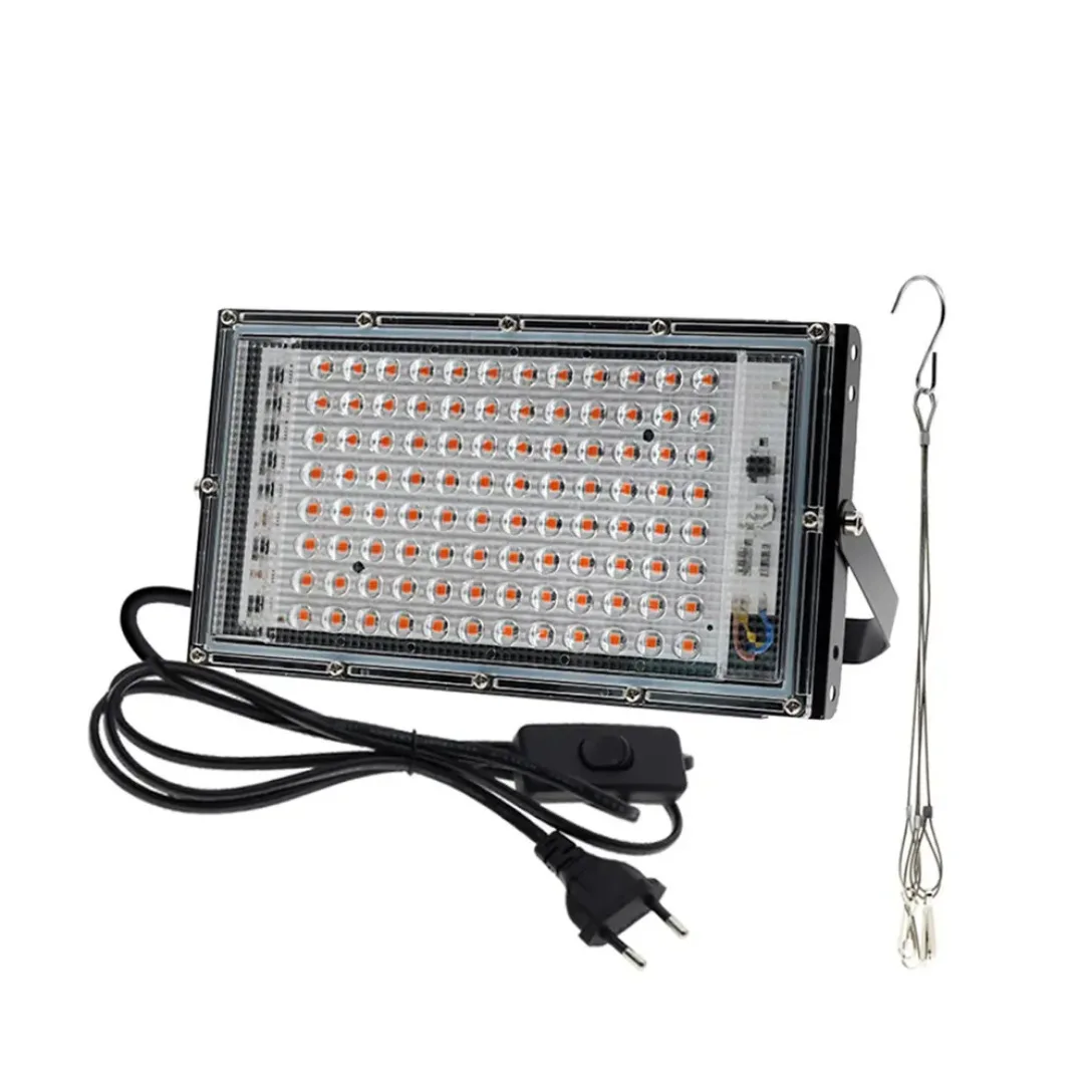 

Светодиодная лампа полного спектра для роста растений, сочные цветы, рассады растений, прожектор для роста растений, проекционная лампа