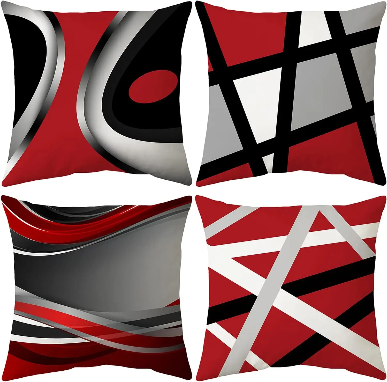 Throw Pillowcase Abstract geometric decorative pillowcase suitable for living room sofa bedroom home decoration cushion cover