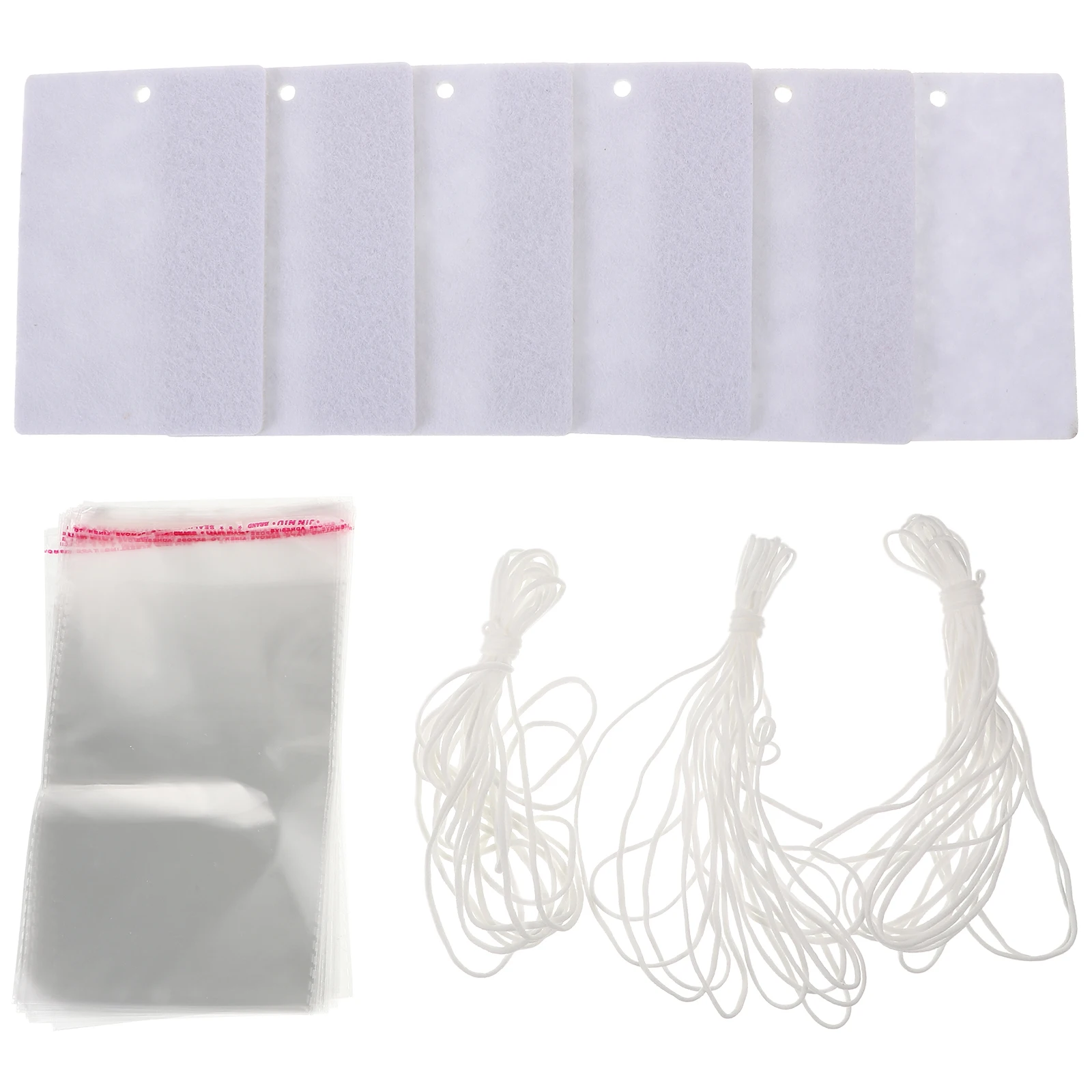 

1 Set Car Air Freshener Sheets Diy Sublimation Heat Transfer Felt Long-Lasting Fragrance Replacement For Car Diffuser Refresher