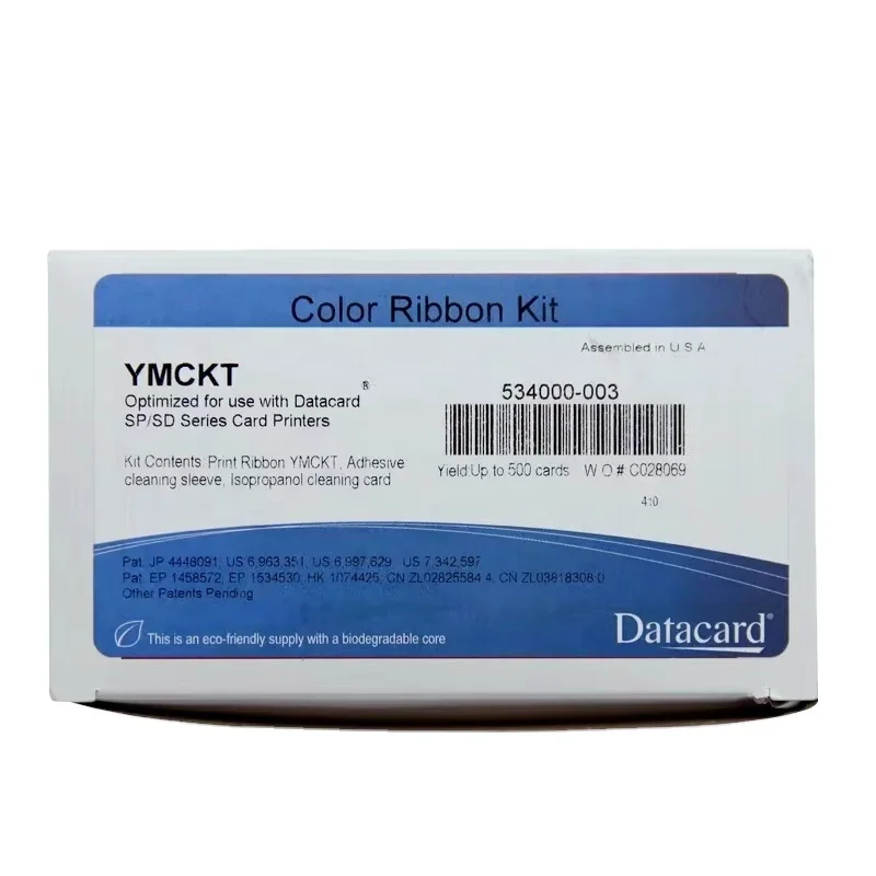 

In stock Datacard Compatible With YMCKT Color Ribbon 534000-003