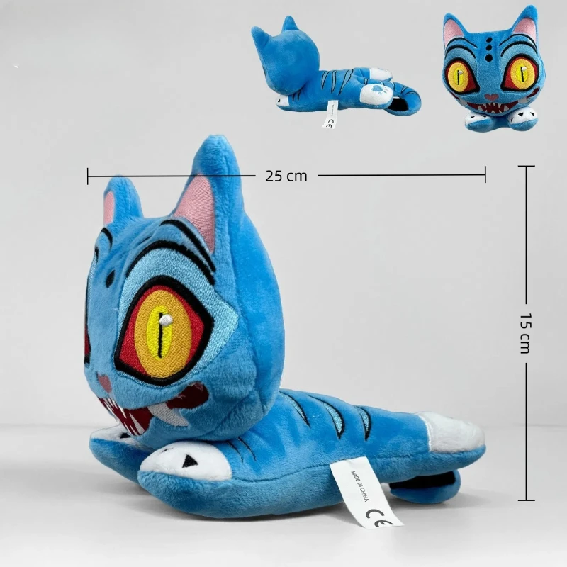 

Kpop Аниме Фиолетовый Тигр Черная Шляпа Сорока с 3-мя Глазами Аниме Плюшевые Игрушки Охотники Демонов Плюшевый Монстр K Pop Hunt Фанаты Подарки