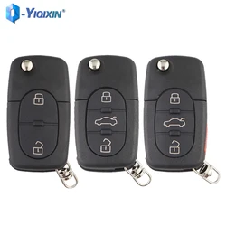 YIQIXIN Remote Car Key Shell For Audi A2 A3 A4 A6 A8 TT B5 RS4 Quattr 1994 1995 1996 1997 1998 1999 2000 2001 2002 Case Cover