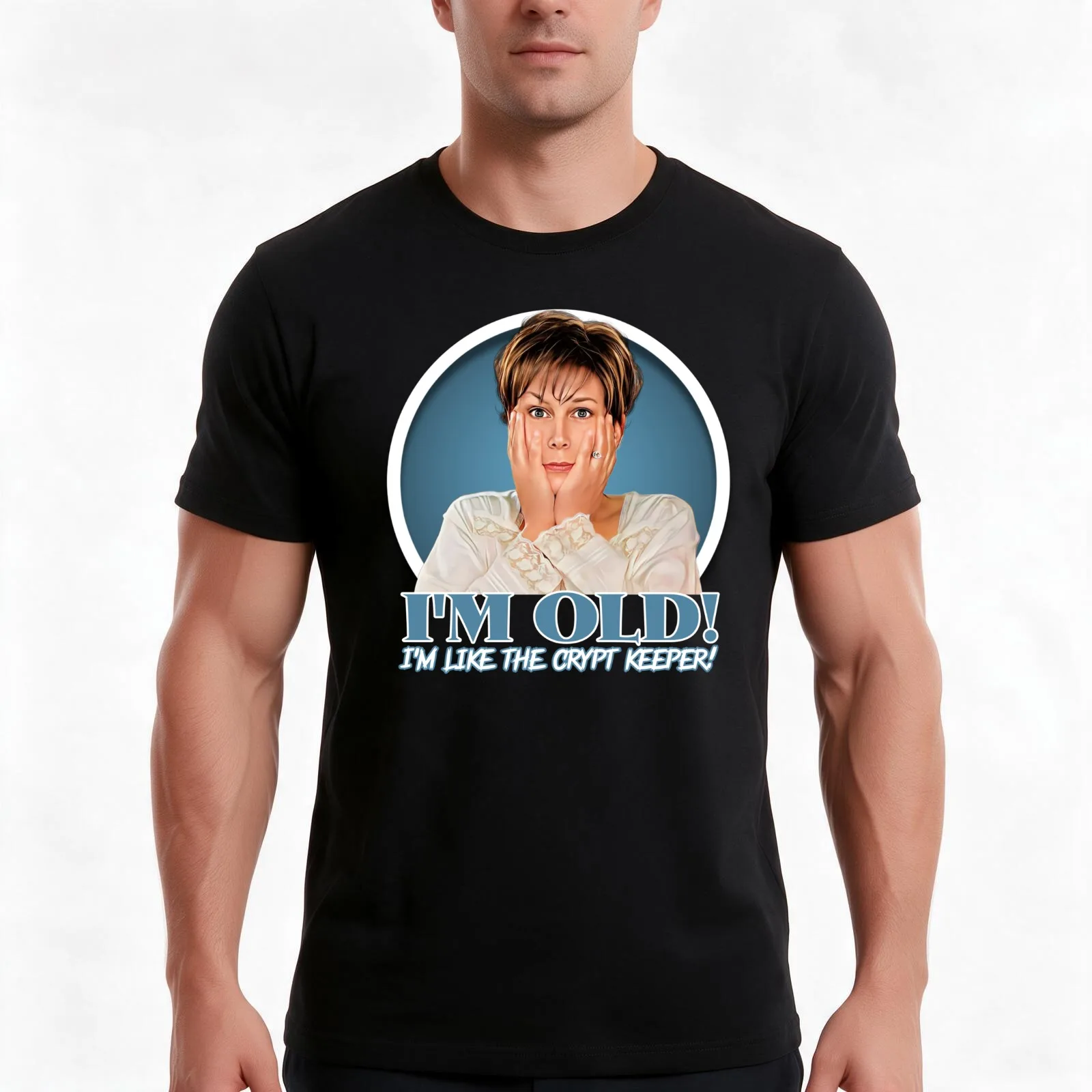 Freaky Friday - Jamie Lee Curtis T-Shirt, Summer Casual Cotton Tee, Oversized Streetwear Tops, Vintage Graphic Print