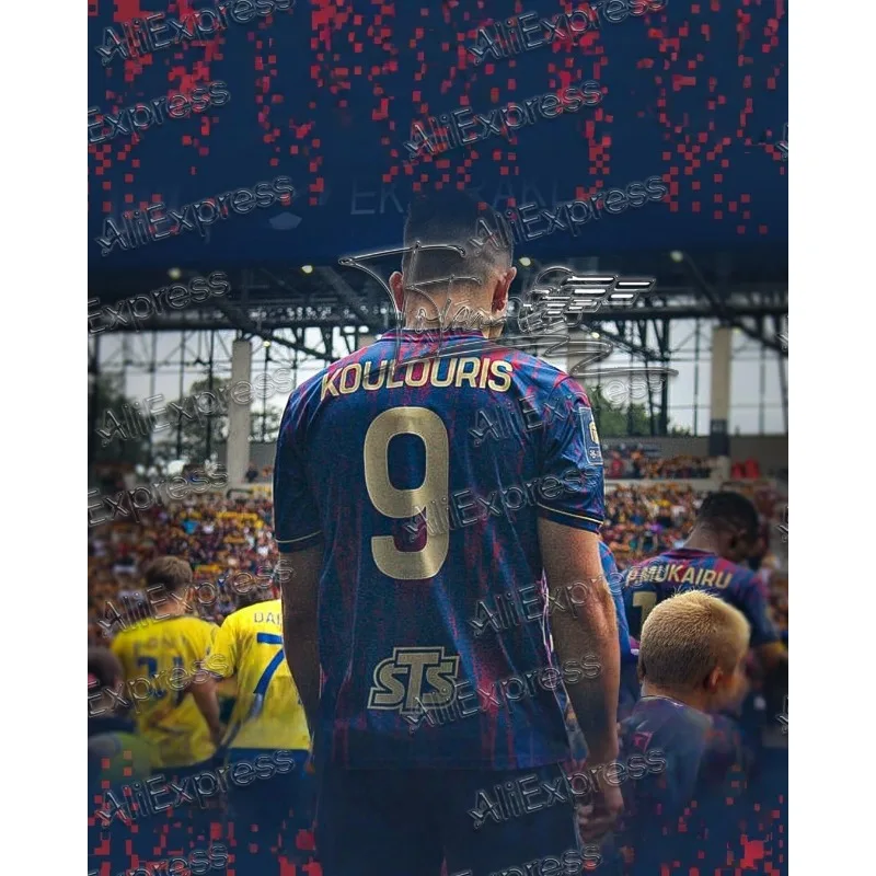 

2025 Classic Retro Style Outdoor Sports Short-Sleeve Street Style Couple Casual Versatile Fashionable Trendy Soccer Top T Short