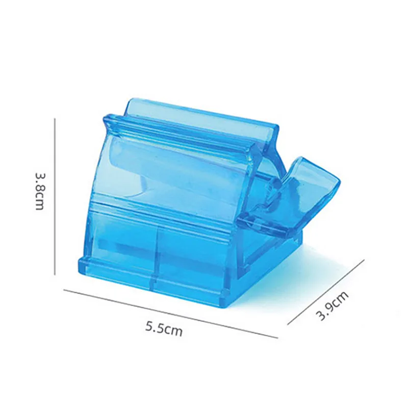 New 4 Colors Home Plastic Toothpaste Tube Squeezer Rolling Holder Easy Dispenser Bathroom Supply Tooth Cleaning Accessories