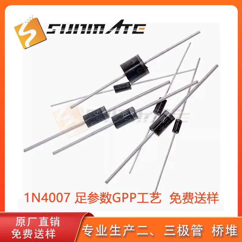 

25pcs 10A10 Rectifier Axial Silicon Electronic Diodes Stable Fast Current Conversion For Power Supply Electronic Circuits
