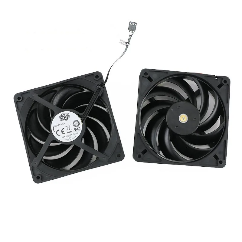 High Speed 120mm 12cm 12025 PC Computer Case Cooling Fan,FA12025H12BPM FA12025E12BPM 120X120X25mm 0.6A 1.5A  Pwm 3000RPM 5000RPM