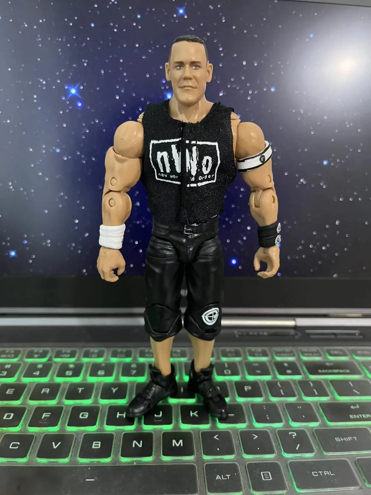 John Cena 6'' Figura Challenge Arena Wrestling Gladiator Moving MMA/WWE/AEW Figure