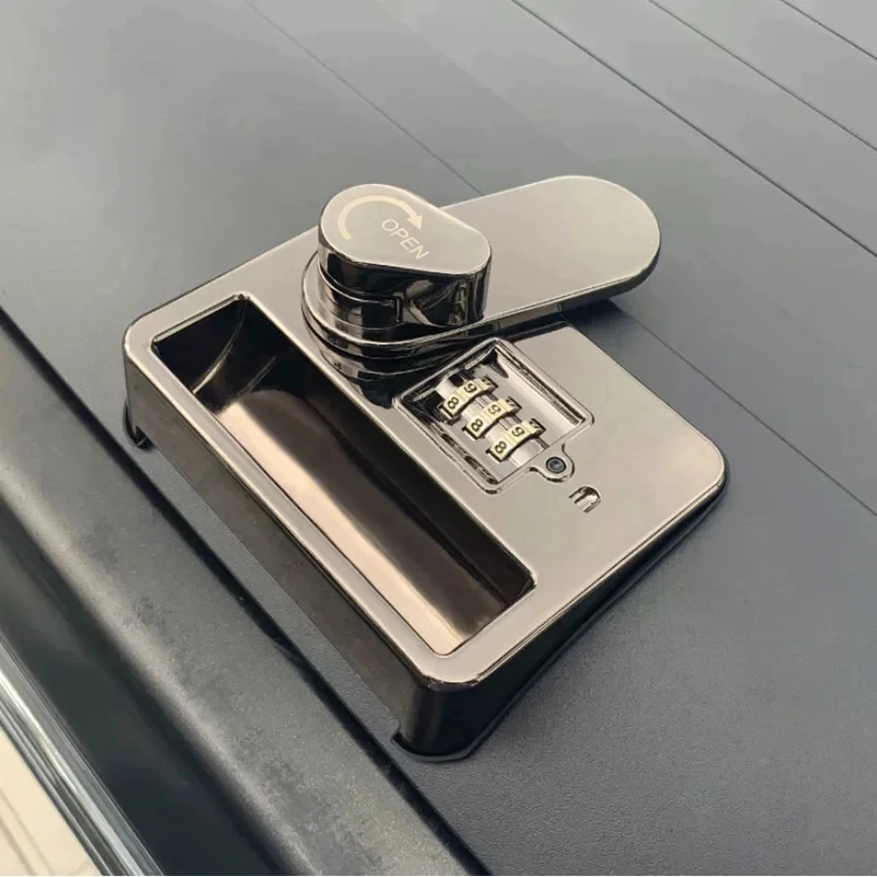 High Quality Lockable Manual Password Lock Aluminum Alloy Pickup Truck Bed Cover