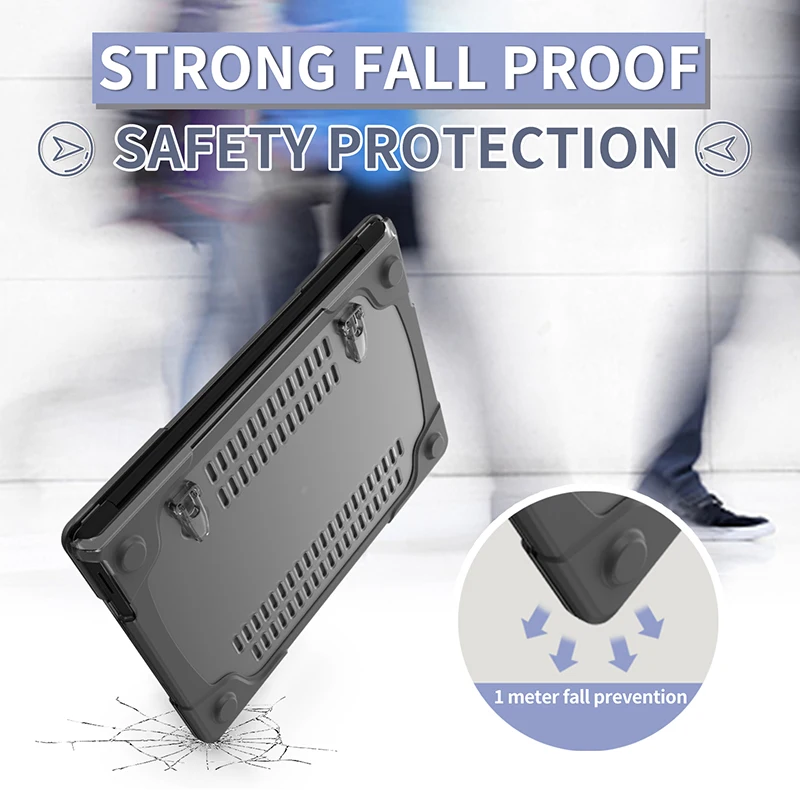 Case For Microsoft Surface Laptop Go 1 2 3 12.4 inch 1943 2013 3710 2022 Laptop Case Kickstand Anti-scratch NoteBook Cover