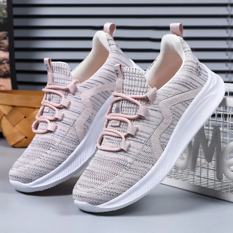 Zapatillas deportivas informales para mujer, calzado de deporte atlético con plataforma antideslizante, tenis de lujo de grado superior, otoño