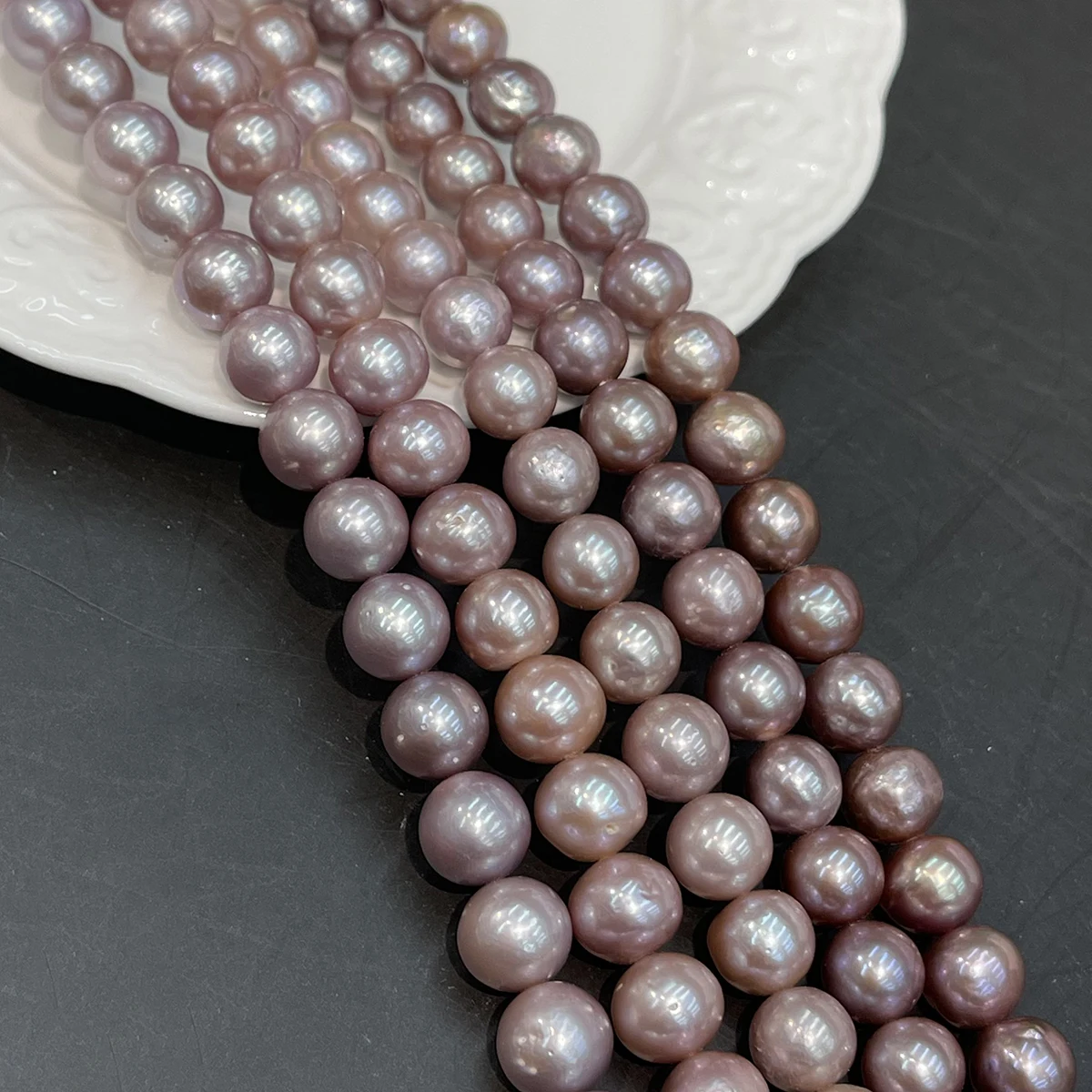 AAA DIY Nearround Pearl Natural Freshwater Pearl 10-12mm For Jewelry Making DIY Necklace Bracelet Chains Earrings Accessory