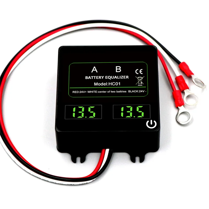 ELECT-HC01-SW لشاحن وحدة شحن موازن بطارية الرصاص الحمضية ثنائي الخلايا