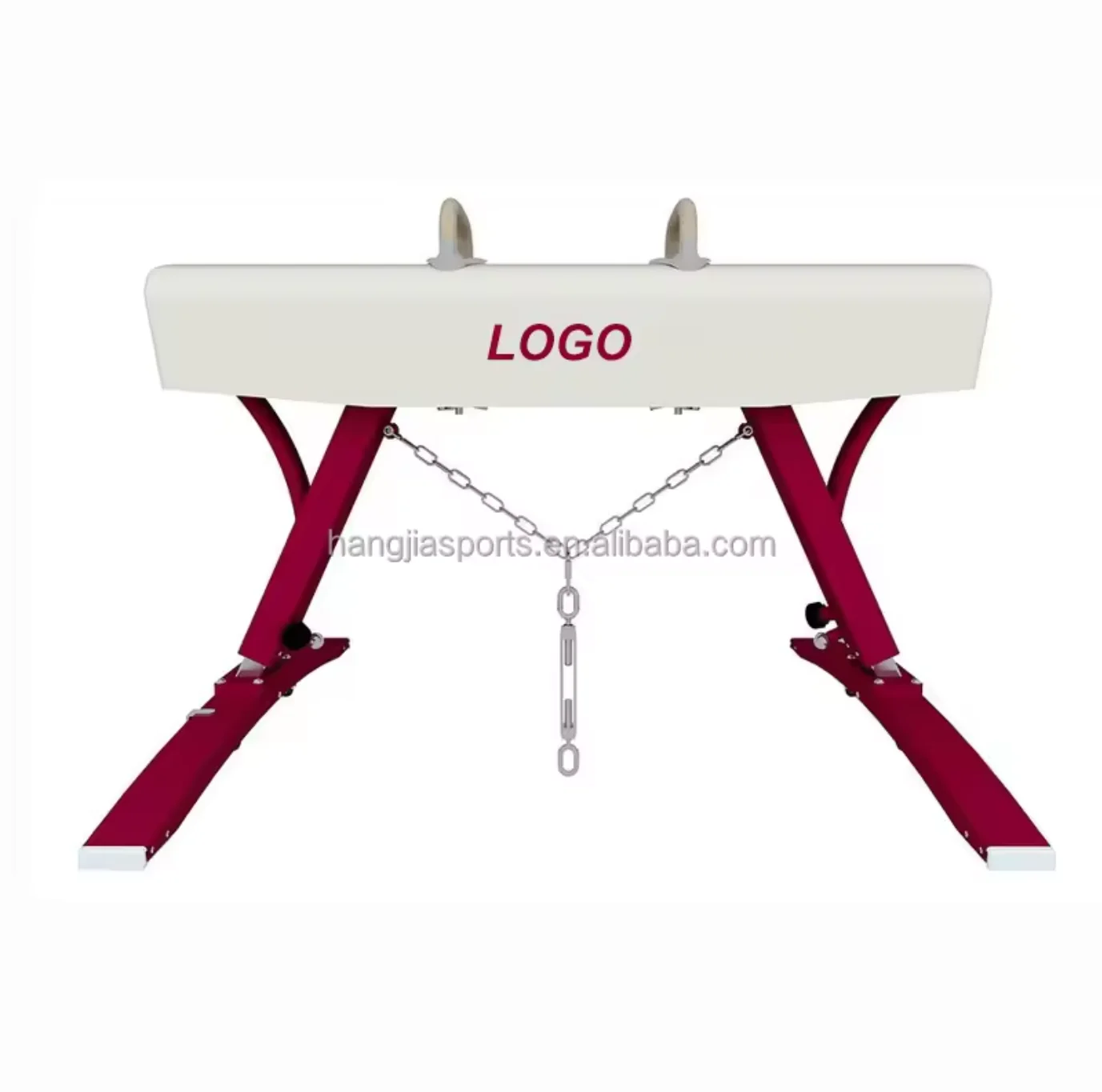 

Competition Adjustable Pommel Horse Gymnastics Equipment Professional Gymnast Pommel Horse for Sale