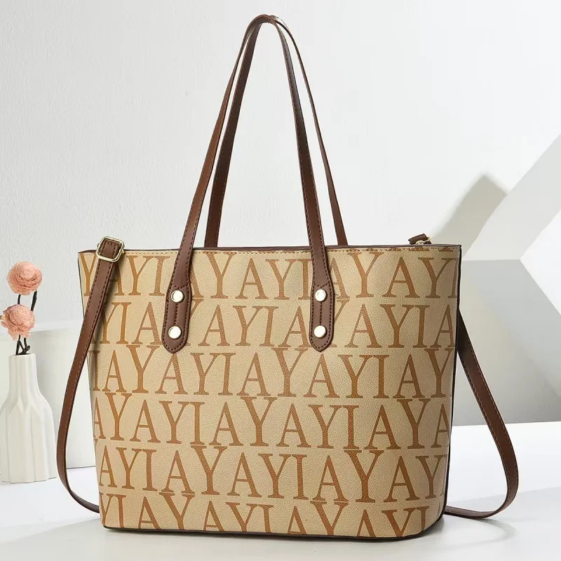 

2025 New Luxury Tote - Spacious Multiway Shoulder/Crossbody/Handbag with Premium Materials & Elegant Hardware