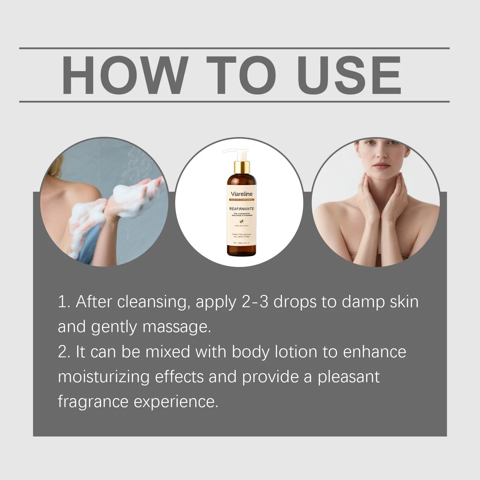 Lifting Body Oil Anti-Aging Enhance Elasticity Smoothing Tightening Long Lasting Hydration Deep Moisturizing Firming Body Care