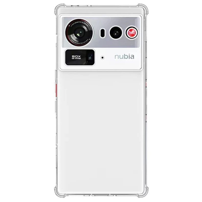 Fall Für ZTE Nubia Z80 Ultra Z70 S Z60 Ultra Transparent Weiche Silikon Abdeckung Stoßfest Stoßstange Anti Fall Airbag Shell – Detail 3