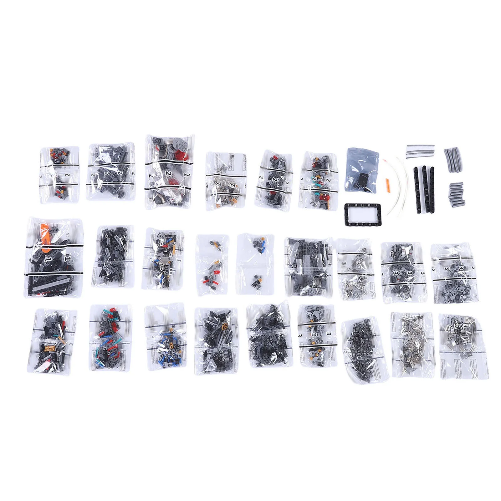 【New】Mechanical Octopus Building Block Set 1768 Pieces Movable Octopus Building Set with Light for Adults Kids