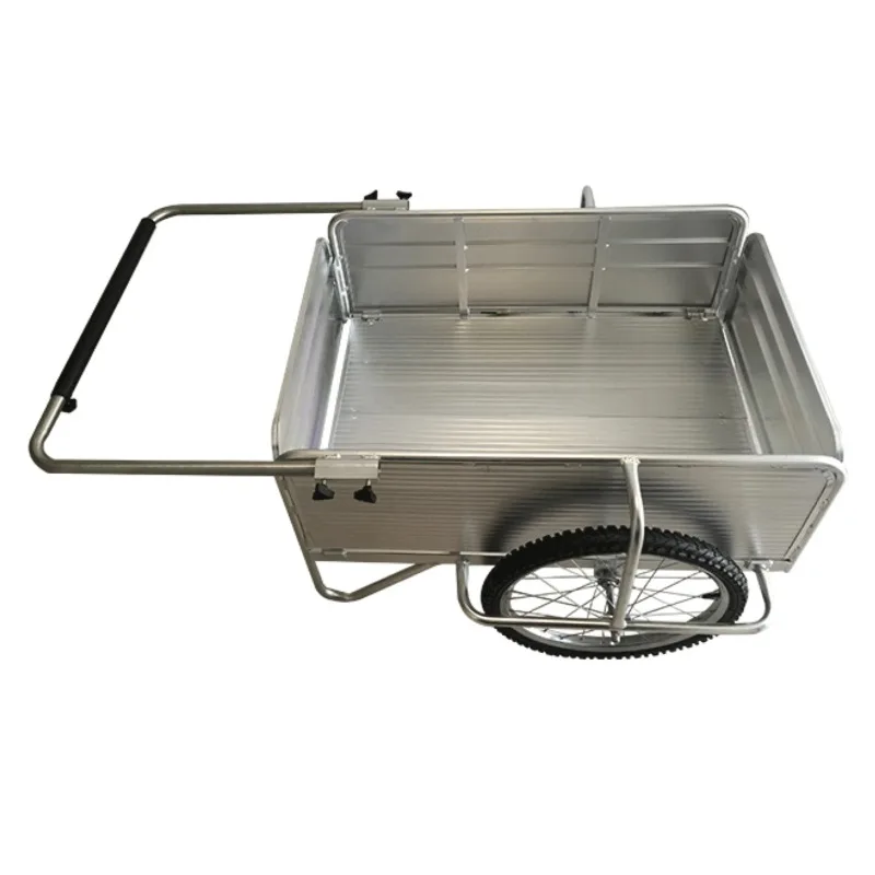 

Portable Rust Corrosion Resisting Aluminum Folding Garden Aluminum Wheelbarrow