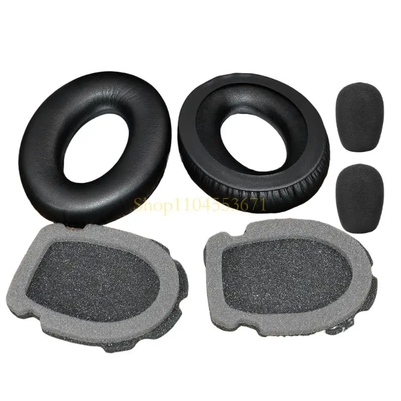Best Seller Replacement Earpads Ear Cushions for Aviation A10 Gaming Headsets Ear Pads Softer Protein Leather Cover