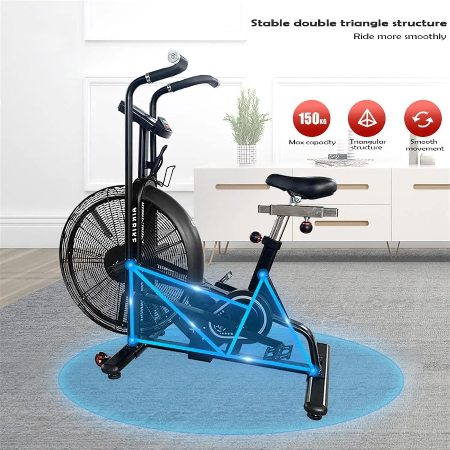 Factory Direct Commercial air Bike Gym Commercial Exercise Assault Professional air Bike