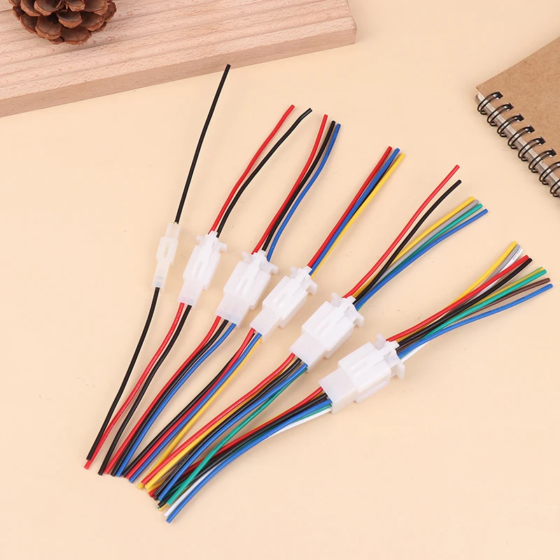 

1Pc Male Female Socket Cable Terminal Plug For Motorcycle E-bike Car 2.8MM 1/2/3/4/6/9Pin Electrical Automotive Quick Connector