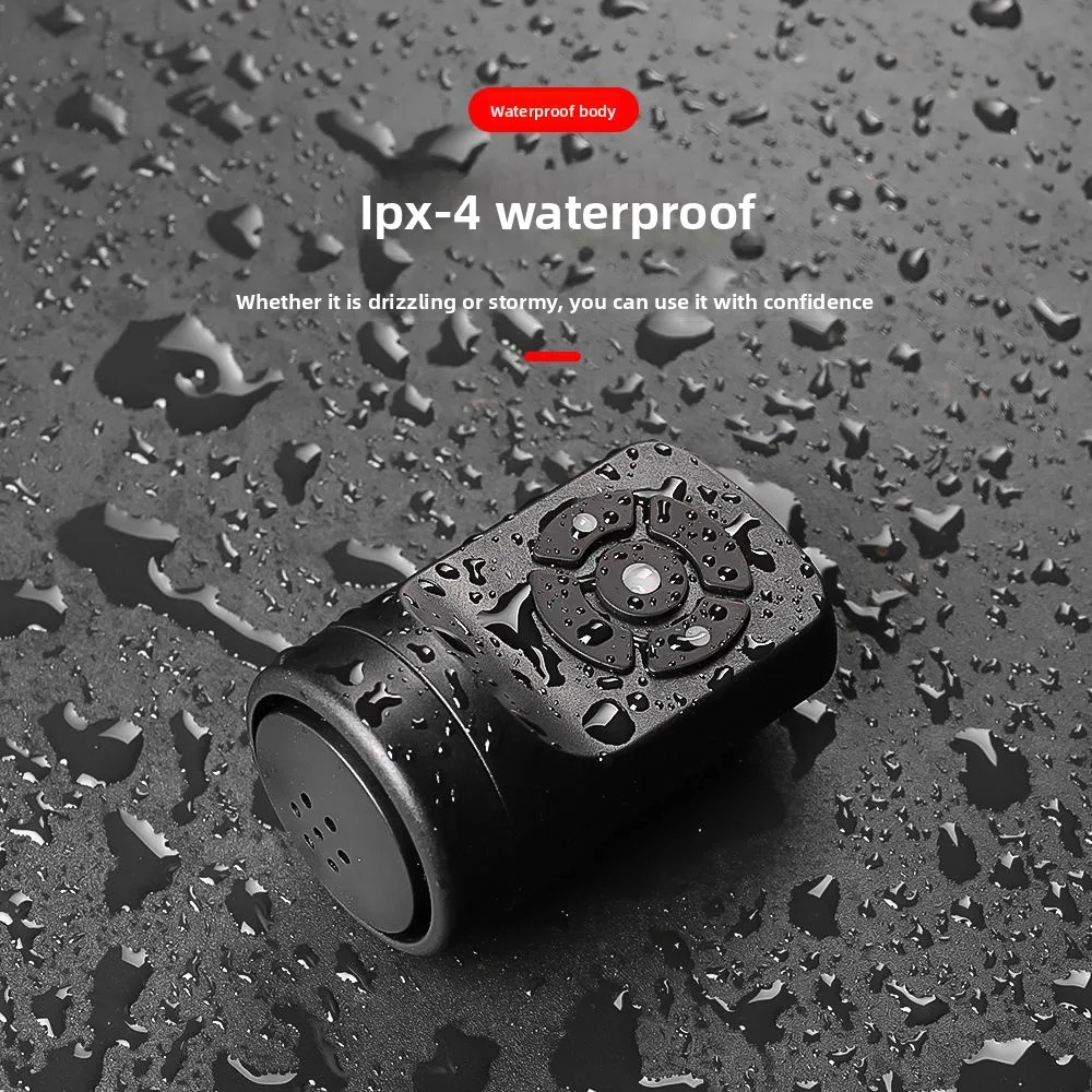 Wireless USB Rechargeable 120dB Loud Bike Horn & Warning Bell – Easy To Install Long Battery Life Mountain Bike & Cycling Gear