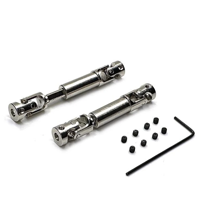 

1 Set Parts Accessories For 1/24 FCX24 RC Car Parts & Accessories Metal Upgrade Front & Rear Drive Shafts