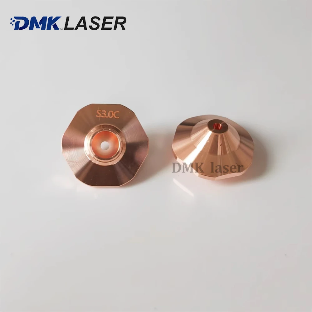 DMK laser nozzle Single Double Dia28 M11 H15 caliber 1.0-5.0mm High Speed Hexagonal Cutting Nozzle for WSX HSG Cutting Heads
