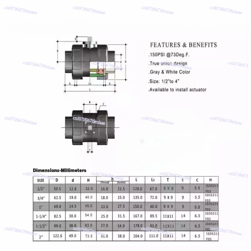 Upvc Ball Valve Che…