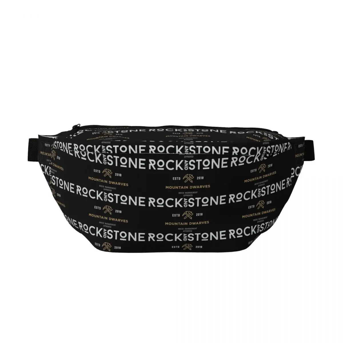 

Crossbody Waist Bag Deep Rock Galactic Rock And Stone White Men Women Adjustable Fanny Pack Traveling Running Money Phone Bag