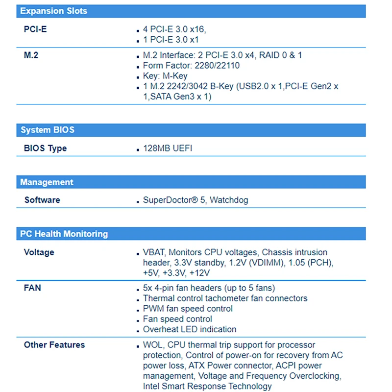 Für Supermicro C9X299-RPGF-L Server Motherboard X299 LGA2066 Unterstützung Core X 4-Wege GPU Deep Learning