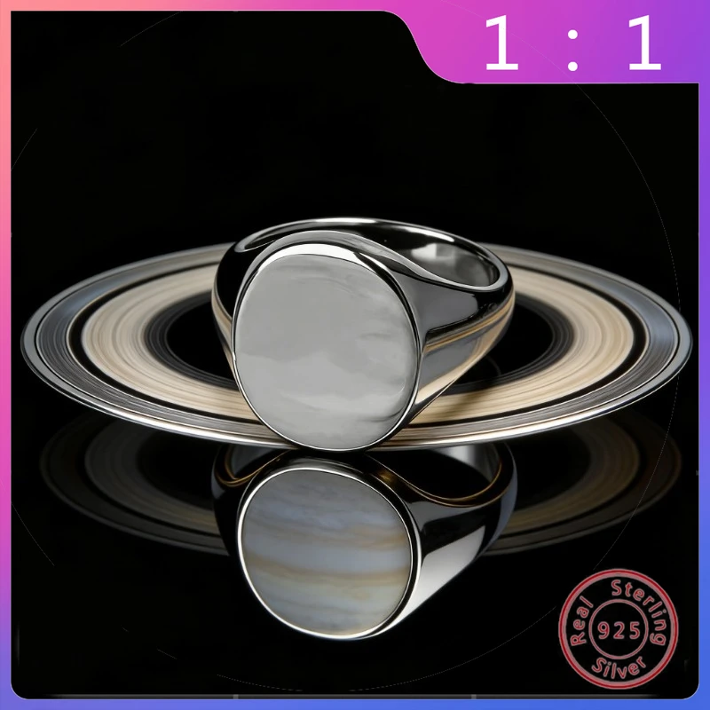 

Модное кольцо S925 Fashion Queen Saturn, премиум-издание, уникальное ювелирное украшение в виде Сатурна