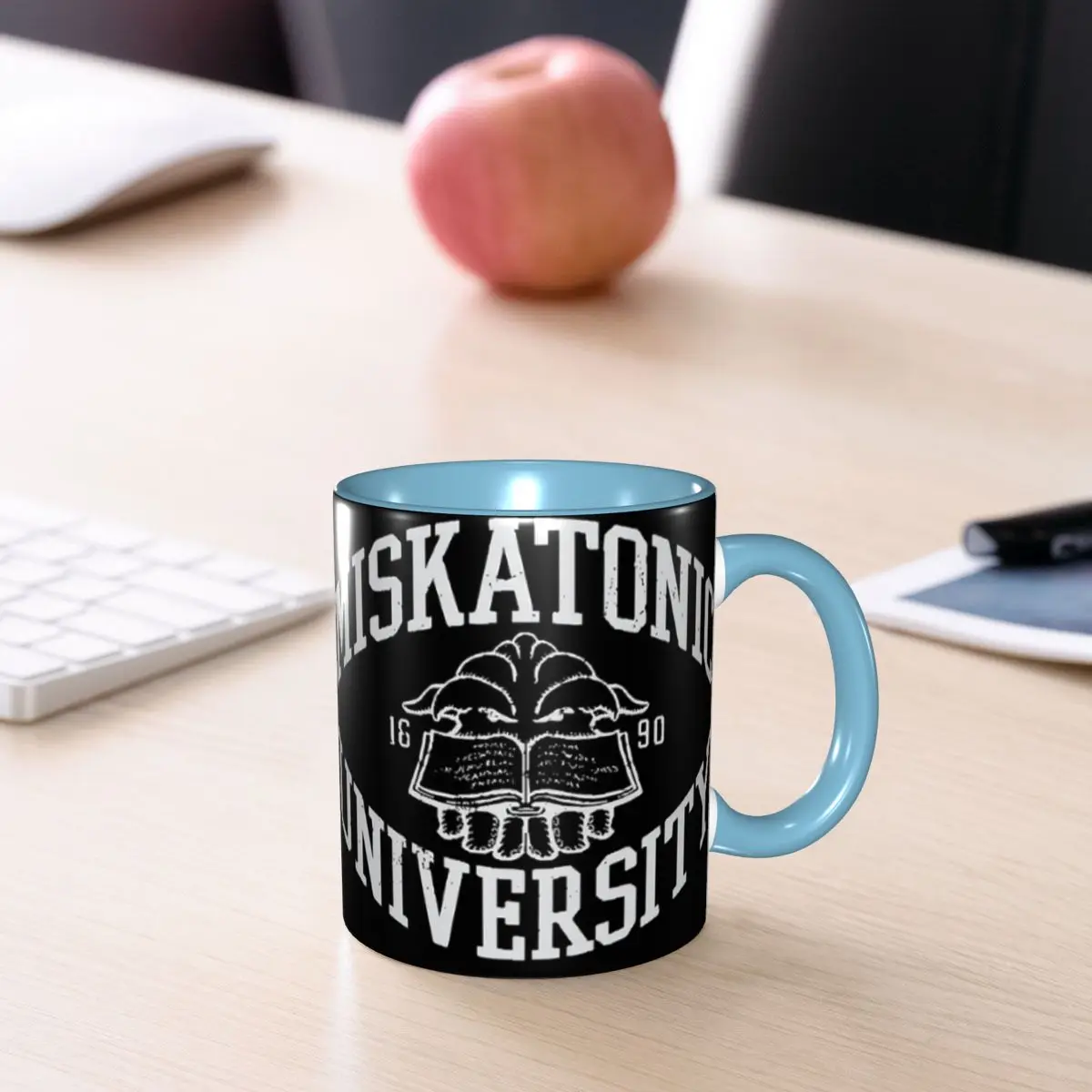 Call Of Cthulhu Necronomicon Miskatonic University Cthulu And Lovecraft Mug Funny Ceramic Coffee Cups Tea Mugs Milk Cup