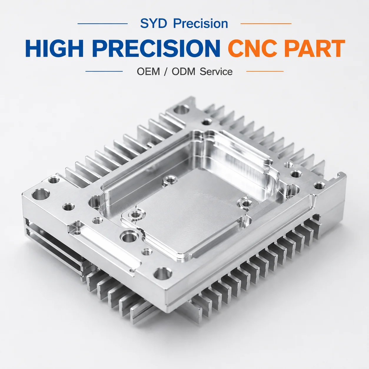 Custom CNC Machined Aluminum Parts Precision Metal Components for Robotics Automation Equipment
