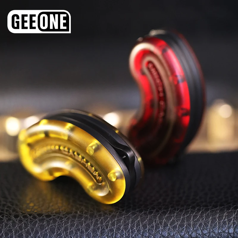 GAO STUDIO PC Mechanical Cashew Fidget Slider Push Slider EDC Toys Adult