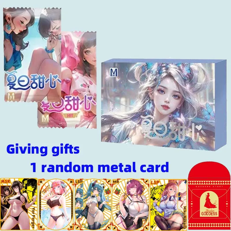 

NewGoddess Story Girl Party Swimsuit Bikini Collection Cards Full Set Booster Box Anime Playing Games Doujin Toys And Hobbies Gi