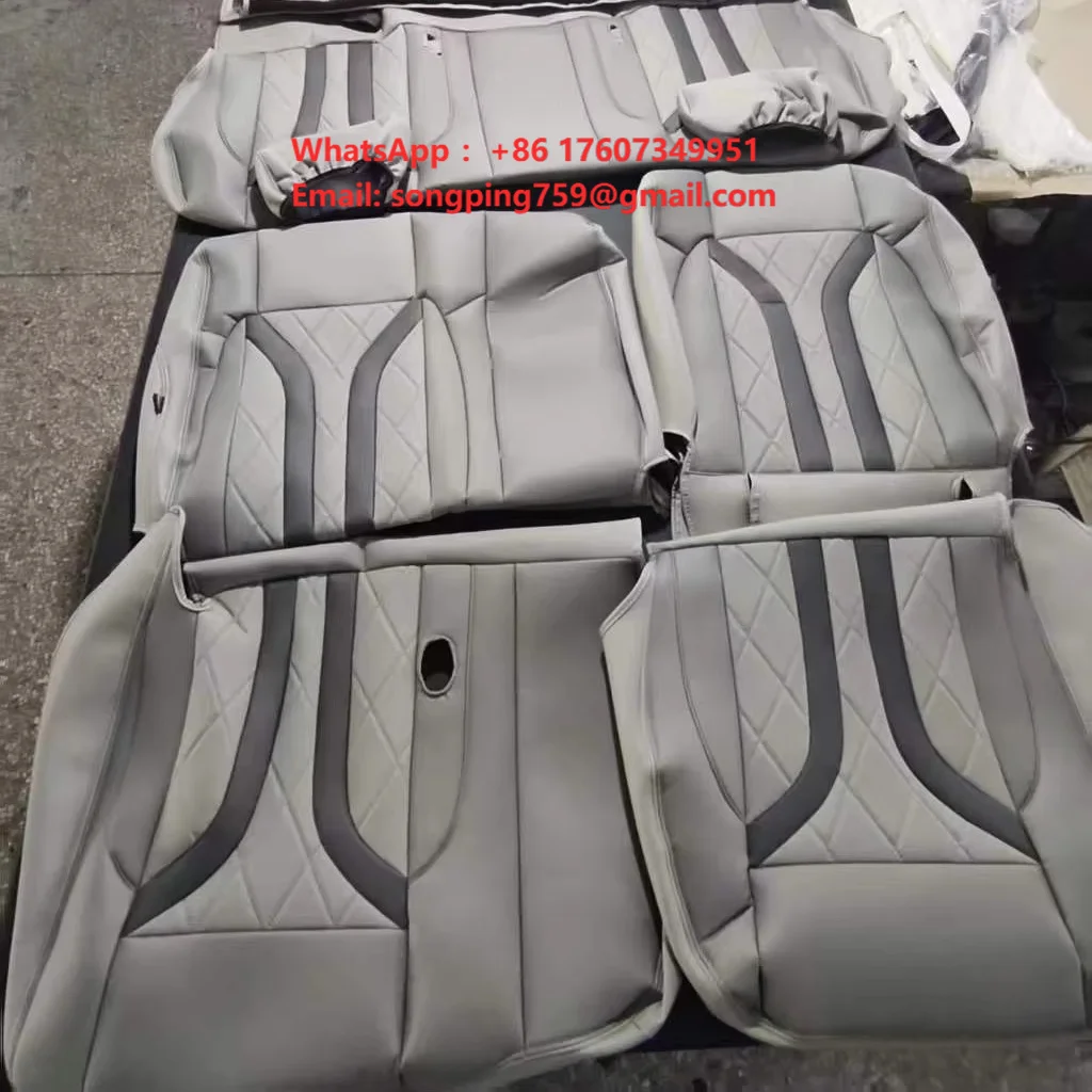 YLC Upgraded Breathable Non-Slip Seat Interior Accessories Car Seat Cover for 2019 TOYOTA LAND CRUISER LC76