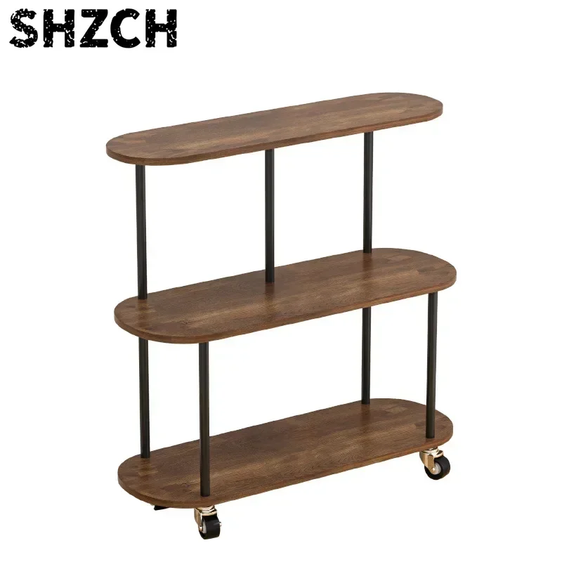 Flower Rack Multi-Layer Floor-to-Ceiling Balcony Movable Pot Holder for Green Plant & Flower Pot Storage Living Room Household