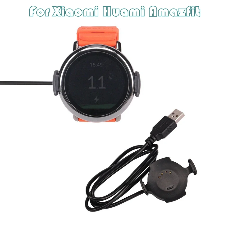 1m USB Fast Charger Charging Cradle Dock For Xiaomi Huami Amazfit Pace Watch Phone Accessories & Parts Smartwatch Accessories