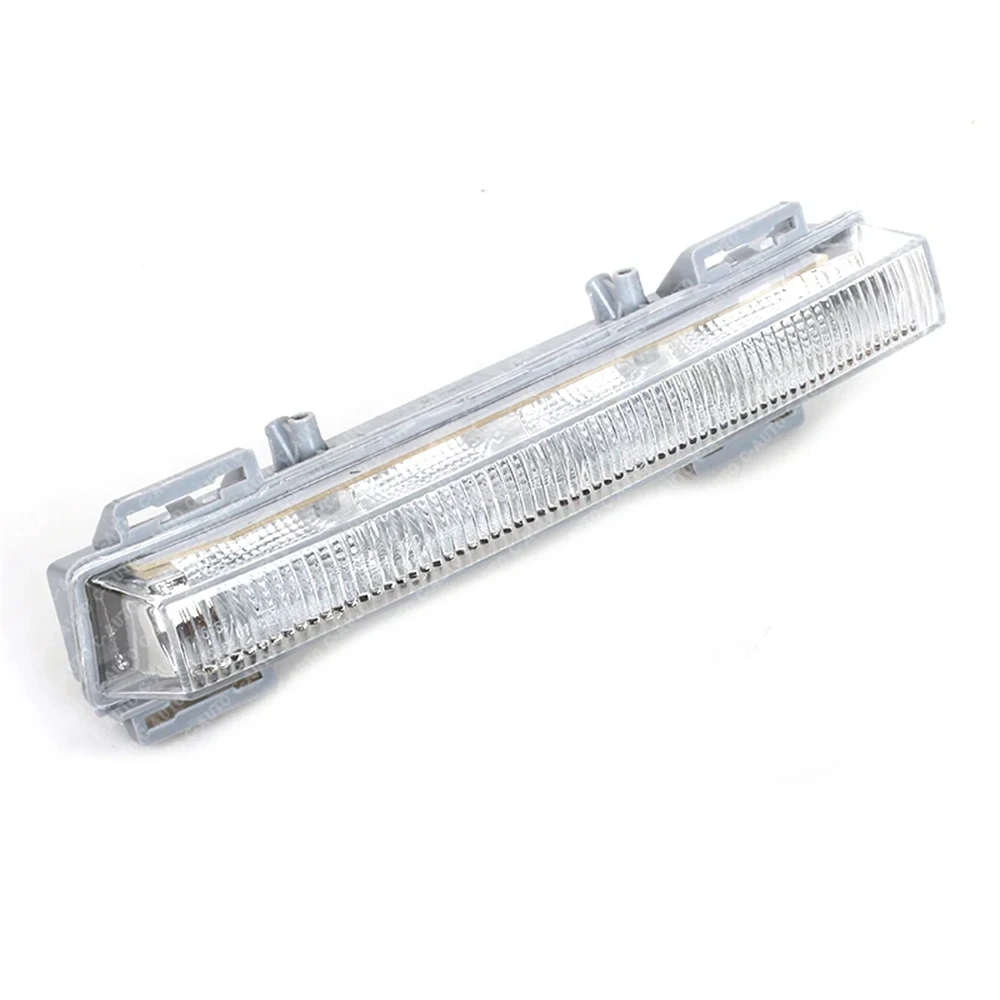 ​For Mercedes Benz W166 ML350 ML400 X204 GLK350 12-15 Car Front LED Daytime Running Light DRL Fog Lamp 2049065401 2049065501