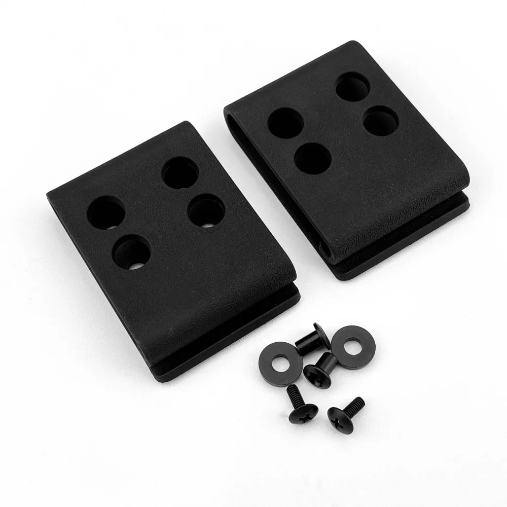 1 Piece DIY Knife Sheath Belt Clip Kydex Carry Clip with Screws Washers Knife Sheath DIY Accessory