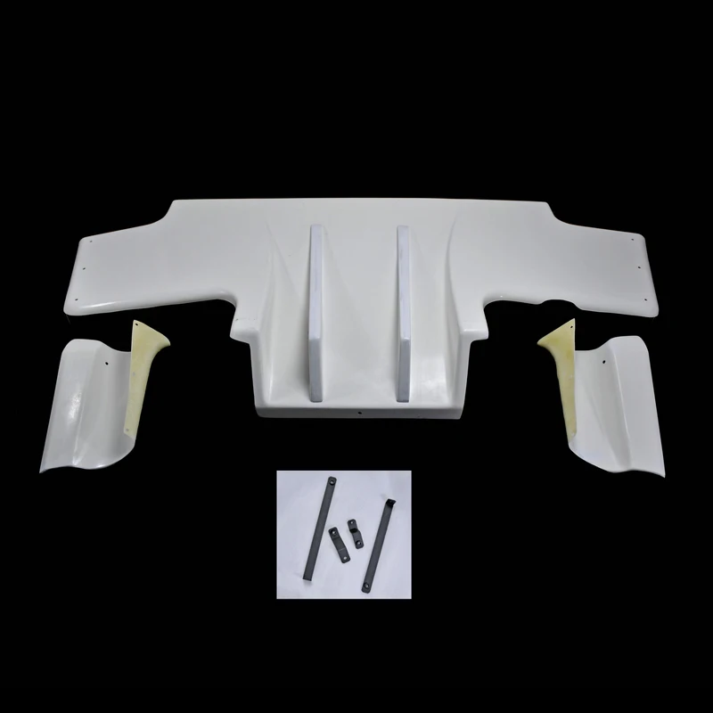 

For Nissan Skyline R32 GTR TS Style Type 2 Fiberglass Rear Diffuser With Metal Fitting Accessories FRP Fiber Glass Under Panel