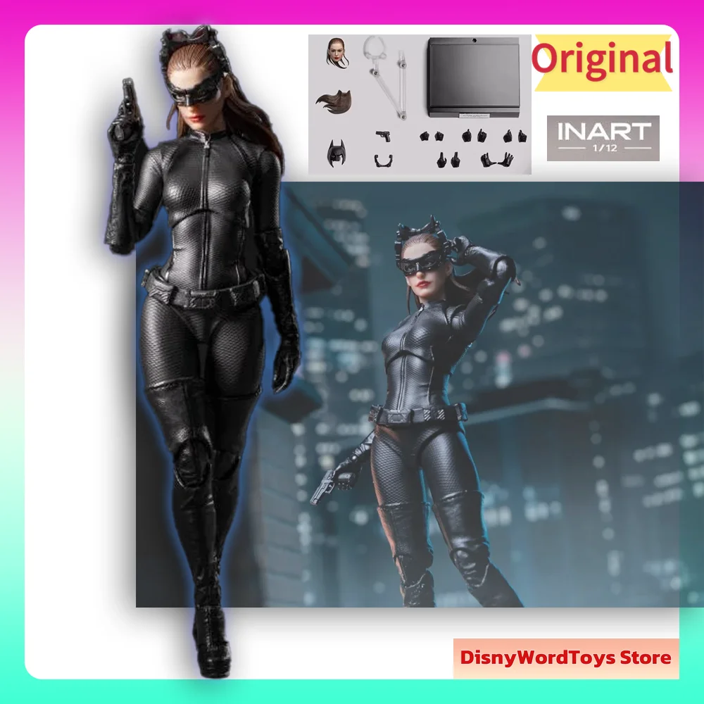 

In Stock 100% Original INART Queen Studios The Dark Knight Rises Catwoman 1/12 Action Figure Collectible Model