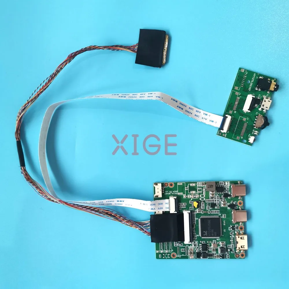 

For N156BGE-L11/L21/L31/LA1/LB1 Controller Driver Board 15.6" 1366x768 LVDS 40 Pin TYPE-C Laptop Matrix Mini-HDMI USB-C DIY Kit