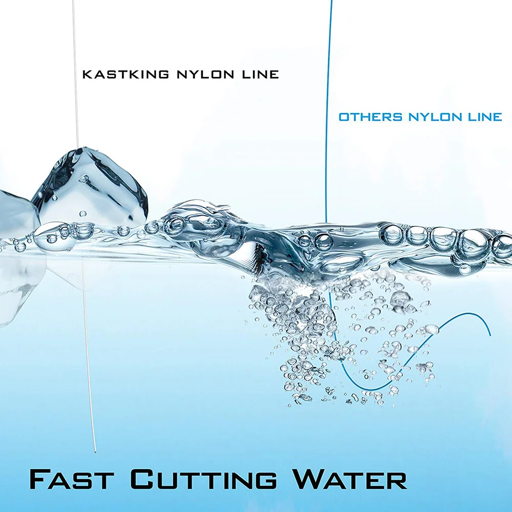 KastKing 20-200LB 110M 0.40-1.40mm Lenza da pesca in nylon Calda linea in nylon monofilamento super resistente buona per la pesca in barca