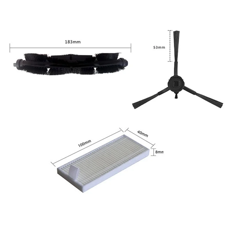 Pièces de rechange pour aspirateur robot, brosse principale, brosse latérale, filtre Hepa, accessoires pour 360, S8 PLUS